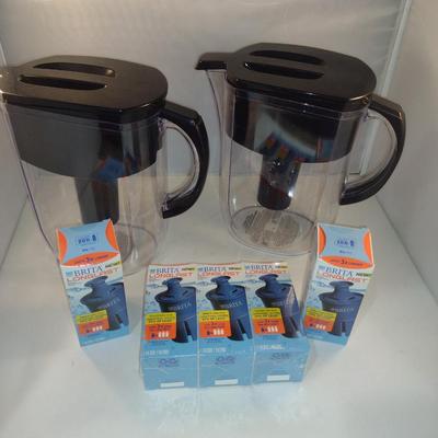 Pair of Brita Pitchers with Filters