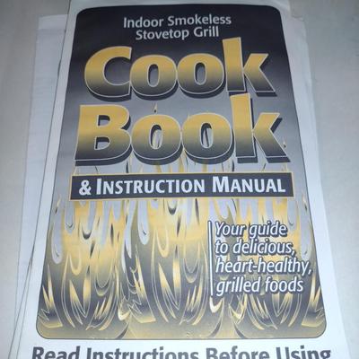 Pair of Smokeless Stovetop Grills with Booklet