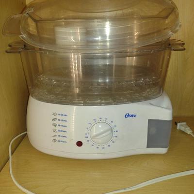 Collection of Appliances- Slow Cooker, Can Opener, Oster Steamer
