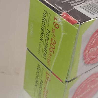 New, Double Box Pack Parchment Paper- Each Roll 15" Wide, 164 Ft. Long