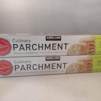 New, Double Box Pack Parchment Paper- Each Roll 15" Wide, 164 Ft. Long