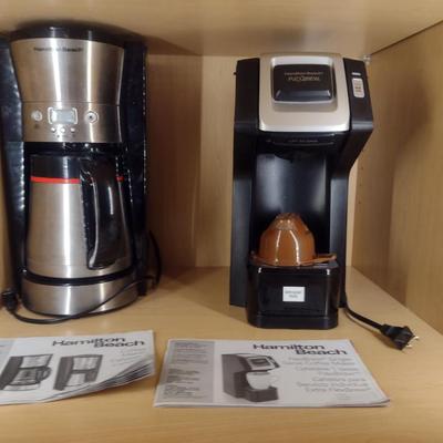 Pair of Hamilton Beach Coffee Makers