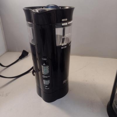 Coffee Grinder and Coffee Press