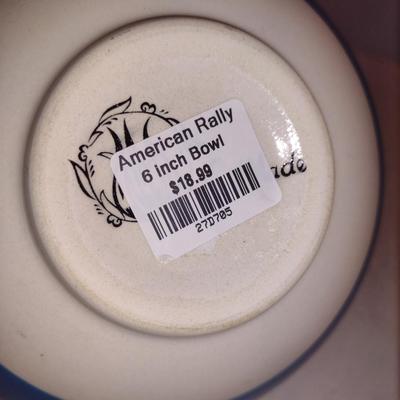 Hand Painted Turkish Design Bowl- Approx 6 1/2" in Diameter