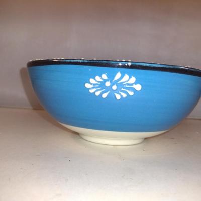 Hand Painted Turkish Design Bowl- Approx 6 1/2" in Diameter