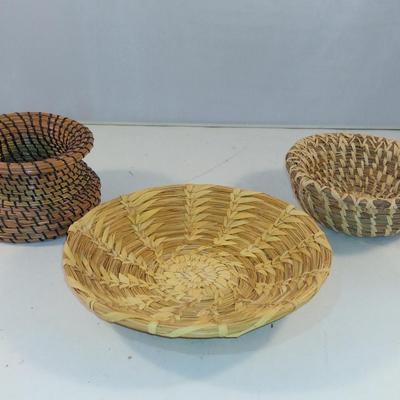 Collection of Hand Crafted Baskets