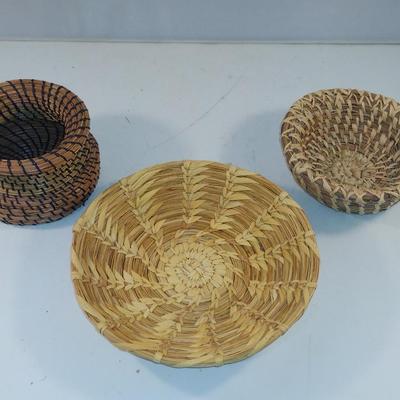 Collection of Hand Crafted Baskets