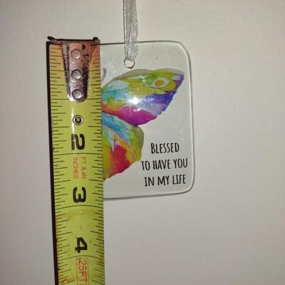 Glass Home Decor- Stained Glass Hummingbird