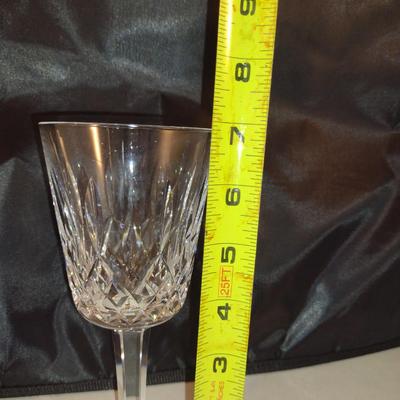 Waterford Crystal Water Goblets- Lismore Pattern- 6 Pieces