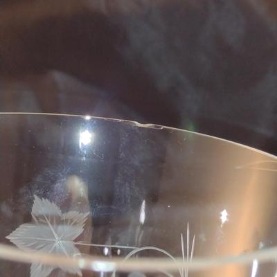 Collection of Glass/Crystal Glasses and Table Ware