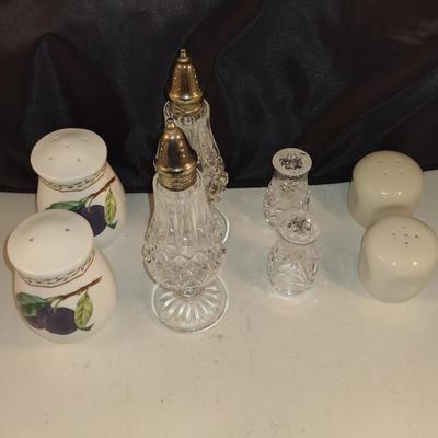 Collection of Salt and Pepper Shakers