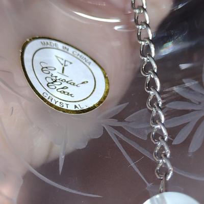 Glass/Crystal Home Decor- Fairy Lamp and Bell