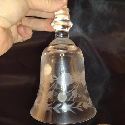 Glass/Crystal Home Decor- Fairy Lamp and Bell