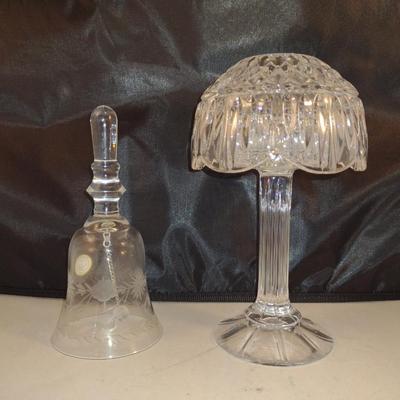Glass/Crystal Home Decor- Fairy Lamp and Bell