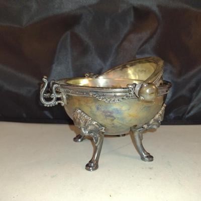 Vintage Rogers Smith & Co New Haven Butter Dish with Ice Hull