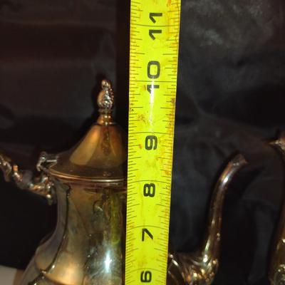 Tea Pot, Coffee Pot, Creamer and Covered Sugar Bowl