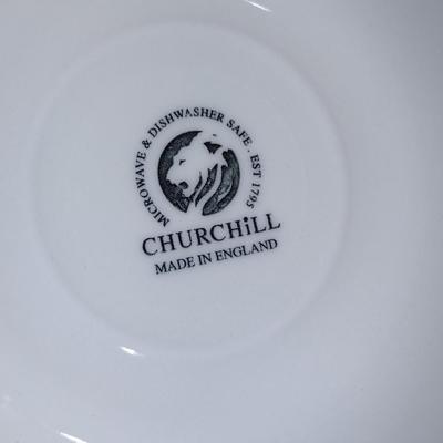 Pair of Porcelain Vegetable Bowls- Pier 1 and Churchill