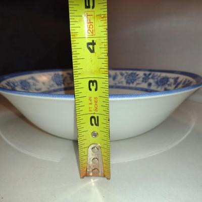 Pair of Porcelain Vegetable Bowls- Pier 1 and Churchill