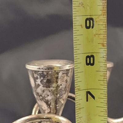 Pair of Vintage Weighted Sterling Silver Candelabra- Duchin Creation
