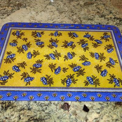 Tempered Glass Cutting Board- Approx 12" x 18"