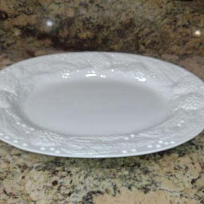 Italian Porcelain Turkey Platter- Approx 22 1/2" x 16"