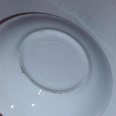 Vintage Butter Pat Plates- Nine Pieces- Possibly Noritake 'Beechmont' Pattern