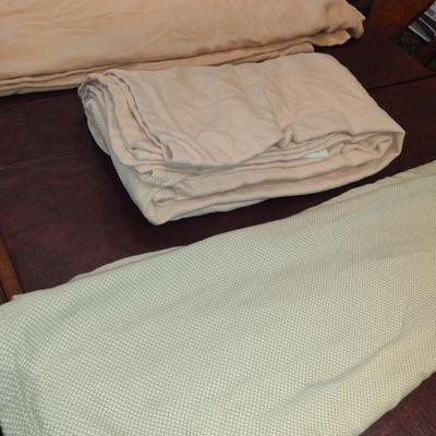 Three Queen Size Blankets- Includes Biltmore Brand