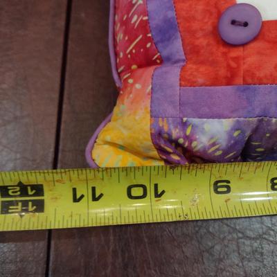 Pair of Handmade Pillows- Approx 11" Square