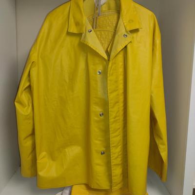 Rain Suit- Jacket, Pants, and Hat