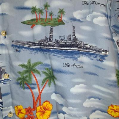 Genuine Hawaiian Kalaheo Men's Shirt- Size XL