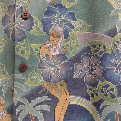 Tommy Bahama Men's Shirt- Size XL