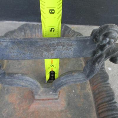 Antique Primitive Cast Iron Boot Scraper (FP)