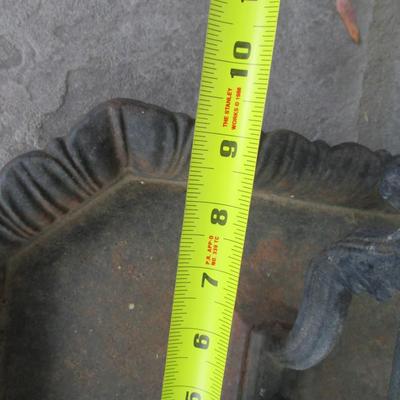 Antique Primitive Cast Iron Boot Scraper (FP)