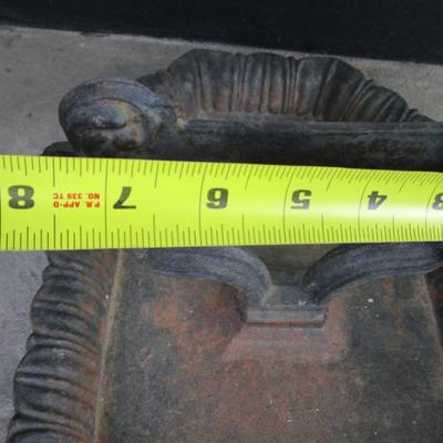 Antique Primitive Cast Iron Boot Scraper (FP)