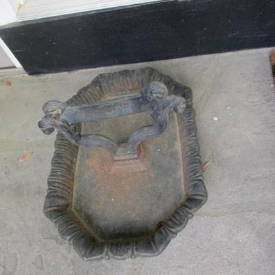 Antique Primitive Cast Iron Boot Scraper (FP)