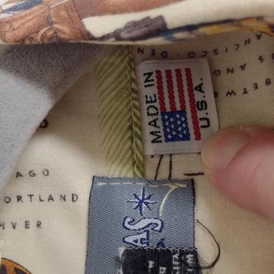 High Seas Trading Co. American Made Men's Shirt- Size XL