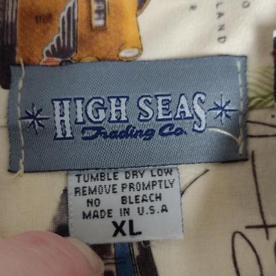 High Seas Trading Co. American Made Men's Shirt- Size XL