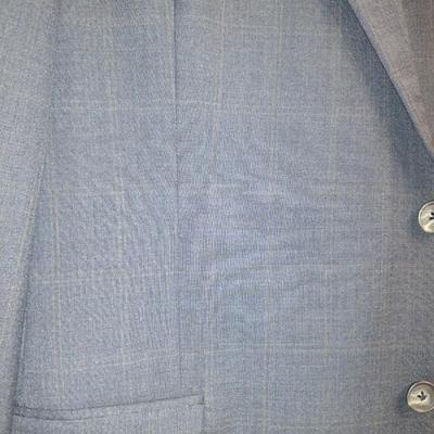 Men's Coat and Trousers- Joseph Abboud Nordstrom Brand- Gray Plaid Color (#2)