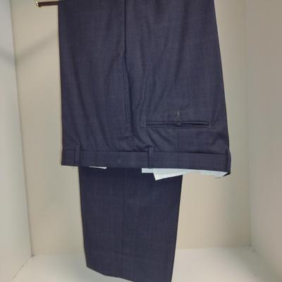 Men's Coat and Trousers- Joseph Abboud Nordstrom Brand- Gray Plaid Color (#2)