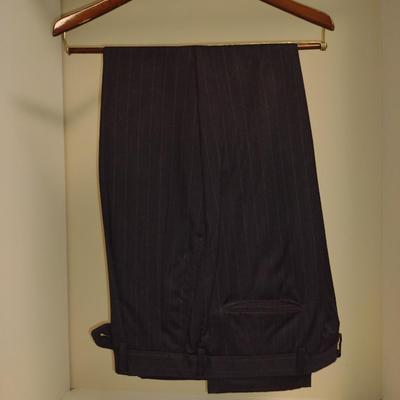 Men's Coat and Trousers- Hart Schaffner & Marx Nordstrom Brand- Charcoal Pinstripe Color (#3)