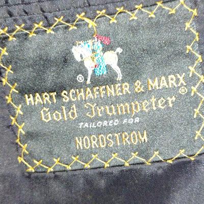 Men's Coat and Trousers- Hart Schaffner & Marx Nordstrom Brand- Charcoal Pinstripe Color (#3)