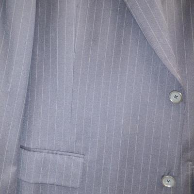 Men's Coat and Trousers- Hart Schaffner Marx Nordstrom Brand- Navy Pinstripe Color (#4)