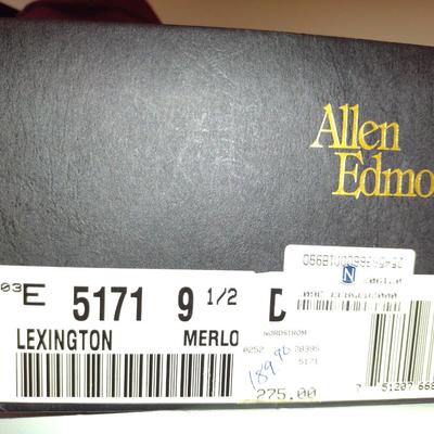 Allen Edmonds Men's Shoes- Merlot Wingtips- Size 9 1/2 (#3)