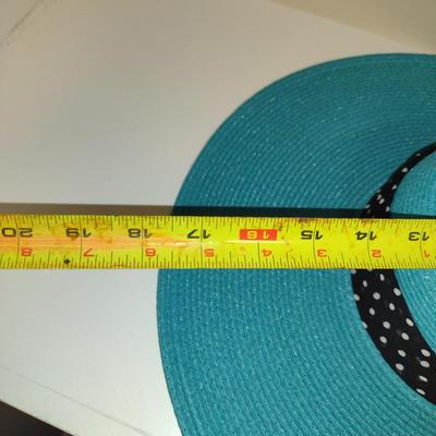 Magid Hat- Woven with Ribbon- New with Tag