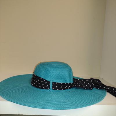 Magid Hat- Woven with Ribbon- New with Tag