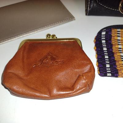 Collection of Change Purses and Wallets