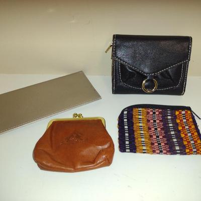 Collection of Change Purses and Wallets