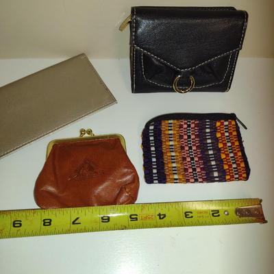Collection of Change Purses and Wallets
