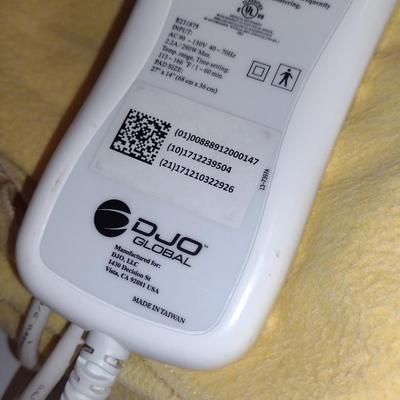 Pair of DJO Global Heating Pads
