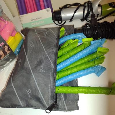 Assorted Hair Care Tools and Accessories